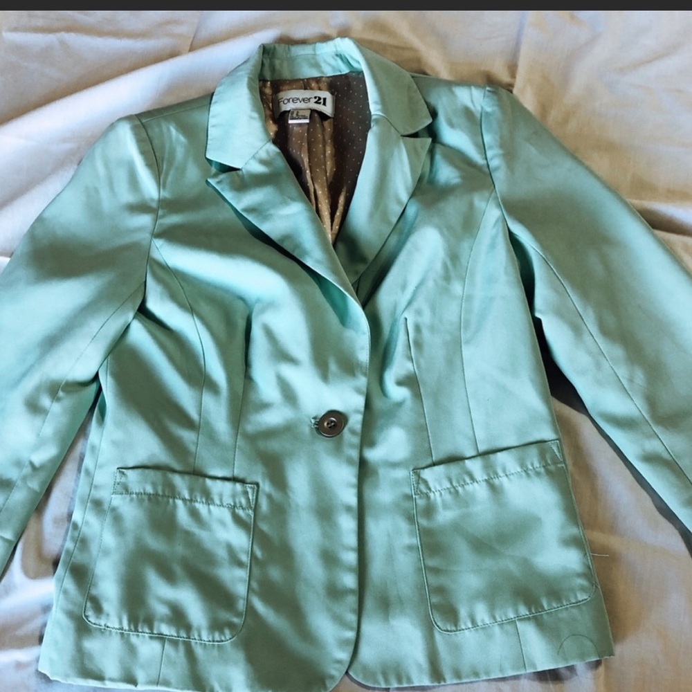 Bright color blazer